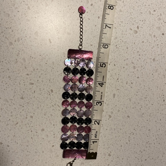 Set of 2 bracelet and necklace handmade delicate - Picture 3 of 4